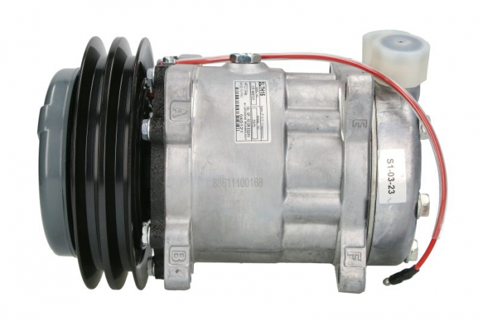 Compresor climatizare (R134a) potrivit CLAAS 130, 140 (200), 150 (200), 820, 840, 860, 880, 410, 410 II, 430, 430 II, 430 MONTANA, 460, 460 II, 460 II MTS, 460 TERRA, 480, 480 II, 480 II MTS