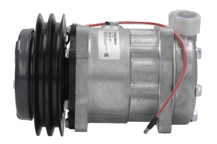 Compresor climatizare (R134a) potrivit CLAAS 130, 140 (200), 150 (200), 820, 840, 860, 880, 410, 410 II, 430, 430 II, 430 MONTANA, 460, 460 II, 460 II MTS, 460 TERRA, 480, 480 II, 480 II MTS