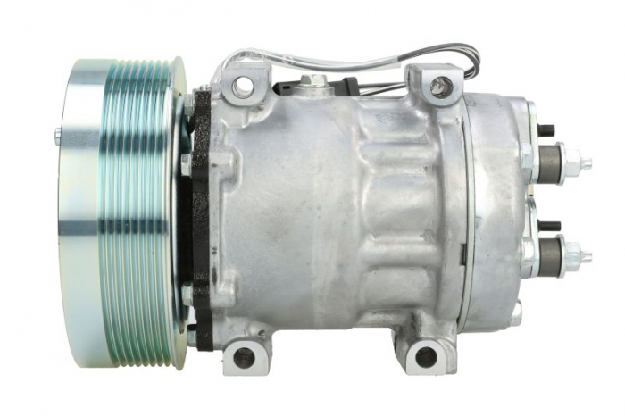 Compresor climatizare (R134a) potrivit CLAAS; FENDT, CATERPILLAR 416 F, 420 F, 428 F, 430 F, 432 F, 434F, 444F, 450 F