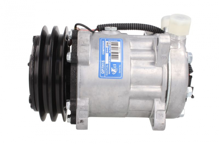 Compresor climatizare (R134a) potrivit DEUTZ FAHR 4.71, 6.61, 4065 H, 4075 H, 4080 H, 4090 H; JCB 1115, 1115S, 1135, 125 (635), 125 (636), 125-65, 130T-65, 135, 145, 145T-65, 150T-65, 155, 185