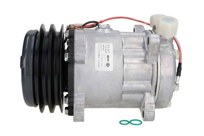 Compresor climatizare (R134a) potrivit DEUTZ FAHR 4.71, 6.61, 4065 H, 4075 H, 4080 H, 4090 H; JCB 1115, 1115S, 1135, 125 (635), 125 (636), 125-65, 130T-65, 135, 145, 145T-65, 150T-65, 155, 185