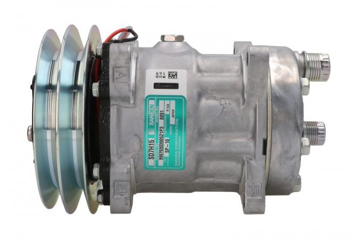 Compresor climatizare (R134a) potrivit DEUTZ FAHR 80, 90, 100, 110, 85, 4.80, 120, 115, 150, 105, 200, 6.00 MK1, 6.01, 6.15 MK1, 6.20 MK1, 160, 4.70, 6.05, 6.30; SAME 150
