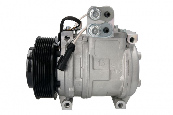 Compresor climatizare (R134a) potrivit JOHN DEERE 3200 A, 3200 AX, 3400 A, 3400 AX, 5070M 2WD, 5070M 4WD, 5080R, 5080RN, 5090R, 5090RN, 5100R, 5100RN, 5620, 5720, 5820, 6010 SE, 6020 SE, 6110