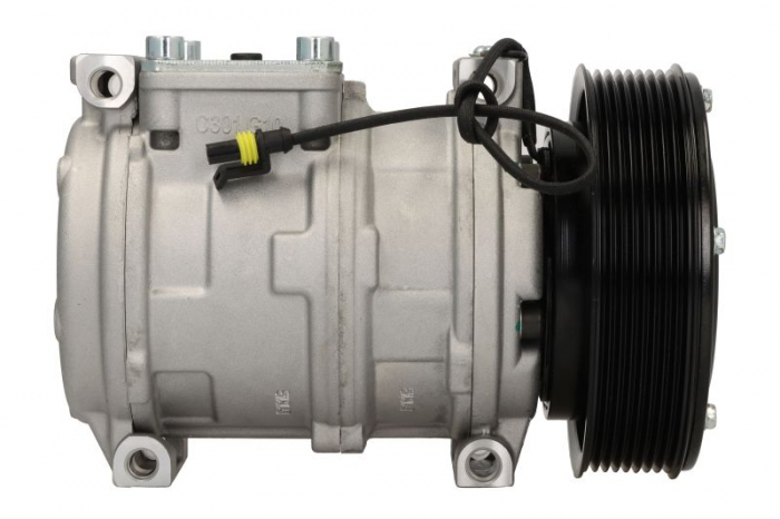 Compresor climatizare (R134a) potrivit JOHN DEERE 5210, 5310, 5410, 5510, 6100, 6200, 6300, 6400, 6403, 6506, 6600, 6603, 6800, 6900, 7600, 7610, 7700, 7710, 7720, 7800, 7810, 7820, 7830, 7920 [4]