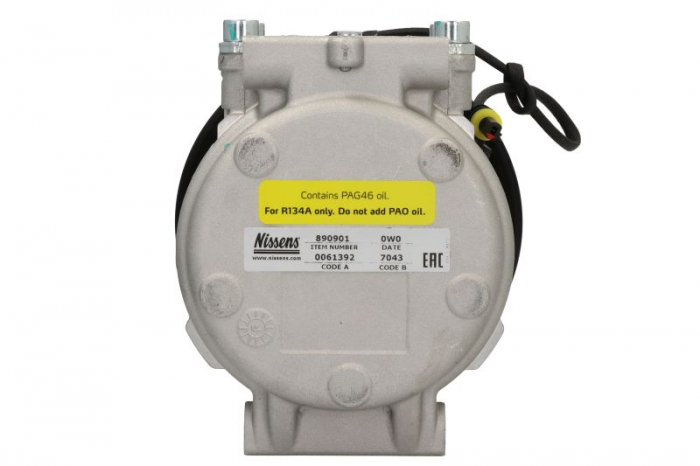 Compresor climatizare (R134a) potrivit JOHN DEERE 5210, 5310, 5410, 5510, 6100, 6200, 6300, 6400, 6403, 6506, 6600, 6603, 6800, 6900, 7600, 7610, 7700, 7710, 7720, 7800, 7810, 7820, 7830, 7920 [3]