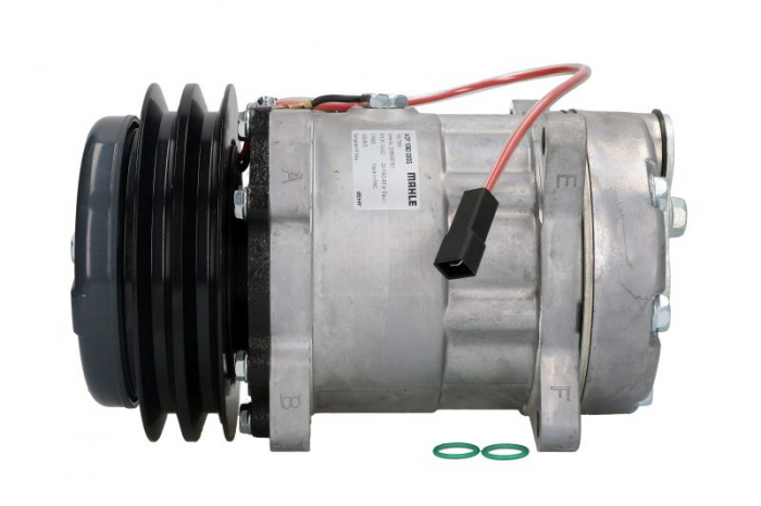 Compresor climatizare (R134a) potrivit MASSEY FERGUSON 130, 150, 180, 210, 220, 235, 240, 245, 250, 255, 260, 265, 270, 290, 300, 307, 355, 360, 363, 364, 365, 3085, 3095, 3120, 3125