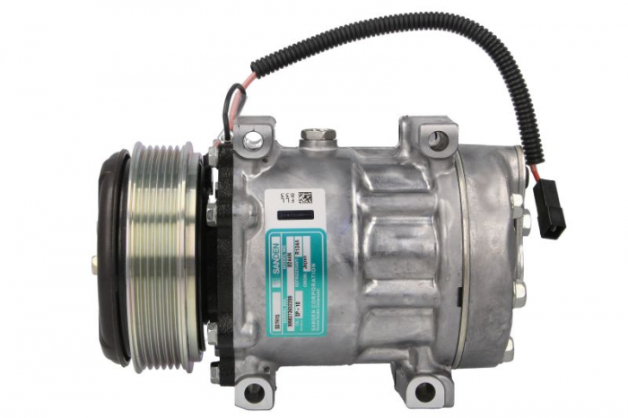 Compresor climatizare (R134a) potrivit MASSEY FERGUSON 5410, 5420, 5430, 5440, 5445, 5450, 5608, 5609, 5610, 5611, 5612, 5613, 6612, 6613, 6614, 6615, 6616, 7614, 7615, 7616, 7618, 7619, 7620