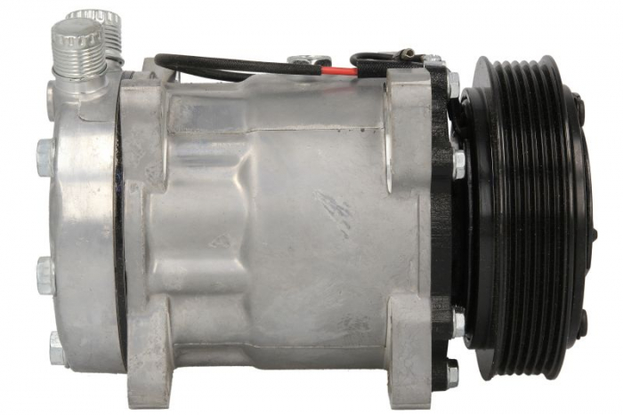 Compresor climatizare (R134a) potrivit NEW HOLLAND 5640, 5640 SL, 5640 SLE, 6640, 6640 O, 6640 SL, 6640 SLE, 7740, 7740 O, 7740 SL, 7740 SLE, 7840, 7840 SL, 7840 SLE, 8240, 8240 SL, 8240 SLE [4]