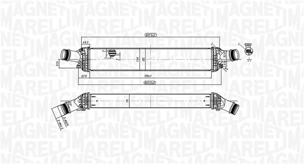Compresor intercooler potrivit AUDI A4 ALLROAD B8, A4 B8, A5, A6 ALLROAD C7, A6 C7, A7, A8 D4, Q5 2.0/2.7D/3.0D 2007-2018 [2]