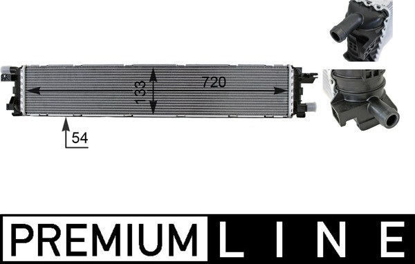 Compresor intercooler potrivit AUDI A4 B8, A5, A6 ALLROAD C7, A6 C7, A7, Q3 1.4 2.0D 3.0 11.08-10.18