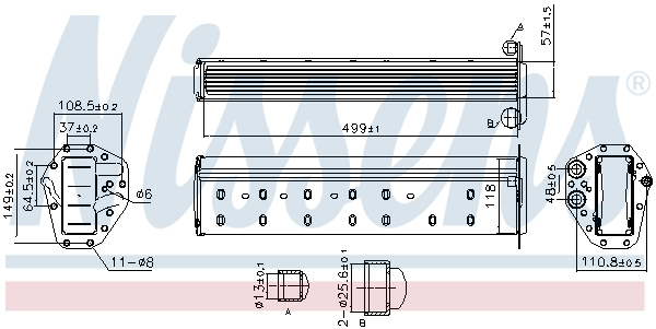 Compresor intercooler potrivit BMW 1 (F20), 1 (F21), 2 (F22, F87), 2 (F23), 3 (F30, F80), 3 (F31), 3 GRAN AutoturismO (F34), 4 (F32, F82), 4 (F33, F83), 4 GRAN COUPE (F36), 5 (G30, F90), 5 (G31) 3.0 d [3]