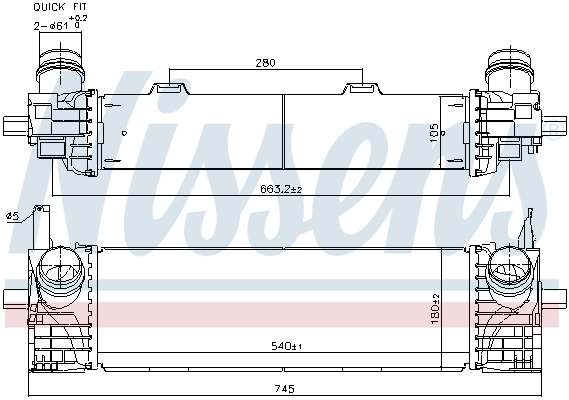 Compresor intercooler potrivit BMW X3 (G01, F97, G08), X4 (G02, F98) 2.0-3.0DH 08.17-