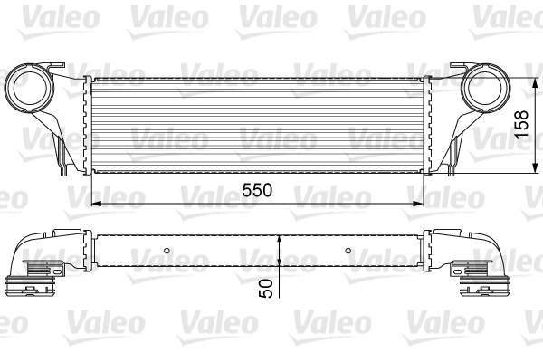 Compresor intercooler potrivit BMW X5 (E53), X5 (E70) 3.0D 10.03-07.13