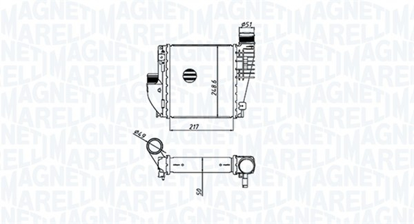 Compresor intercooler potrivit DS DS 4 II, DS 7, DS 9; CITROEN BERLINGO, BERLINGO MINIVAN, C3 AIRCROSS II, C4 CACTUS, C4 GRAND PICASSO II, C4 III, C4 PICASSO II, C4 SPACETOURER 1.2-2.0D 02.13-
