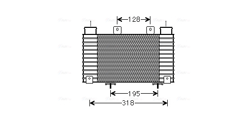 Compresor intercooler potrivit FORD RANGER; MAZDA BT-50 2.5D/3.0D 05.06-12.15 [3]