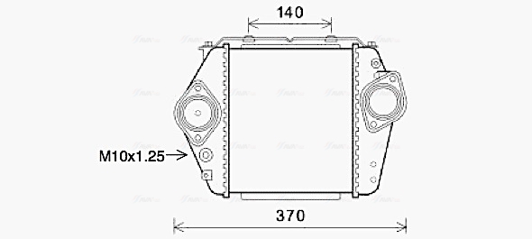 Compresor intercooler potrivit MAZDA 6 2.0D/2.2D 2007-2013 [3]