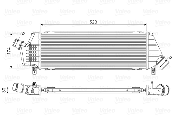 Compresor intercooler potrivit NISSAN MICRA III 1.5D 01.03-06.10