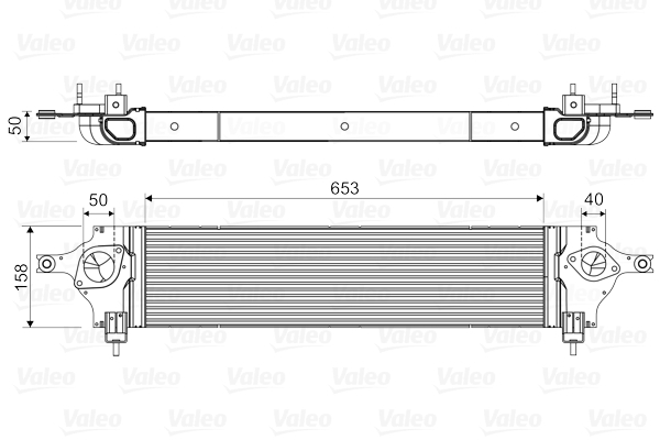 Compresor intercooler potrivit NISSAN QASHQAI +2, QASHQAI I 1.5D 2.0D 11.06-04.14