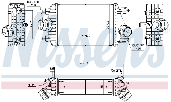 Compresor intercooler potrivit PORSCHE 911 3.8 09.13-05.20 [3]