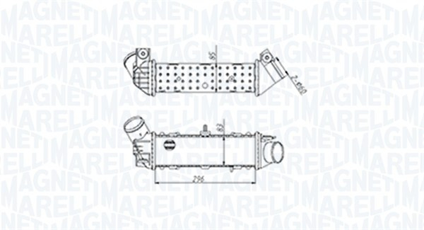 Compresor intercooler potrivit SEAT CORDOBA, CORDOBA VARIO, IBIZA II, IBIZA IV, IBIZA IV SC, IBIZA IV ST; VW CADDY II, CADDY II MINIVAN, POLO, POLO III CLASSIC 1.4 1.8 1.9D 08.96-05.15