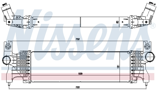 Compresor intercooler potrivit SUZUKI SX4 S-CROSS, VITARA 1.6D 08.13- [3]