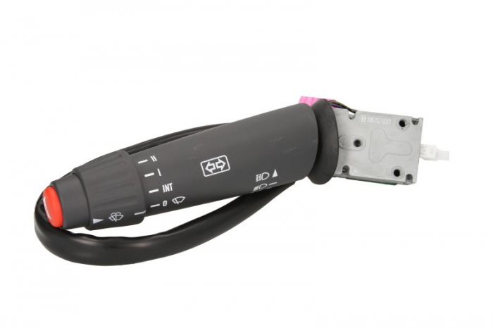Comutator coloana directie (Claxon; Indicatorii; lumini; stergatoare, gri) potrivit MERCEDES ACTROS, ACTROS MP2   MP3, ATEGO, ATEGO 2, AXOR, AXOR 2, CONECTO (O 345), ECONIC, O 403 01.77-
