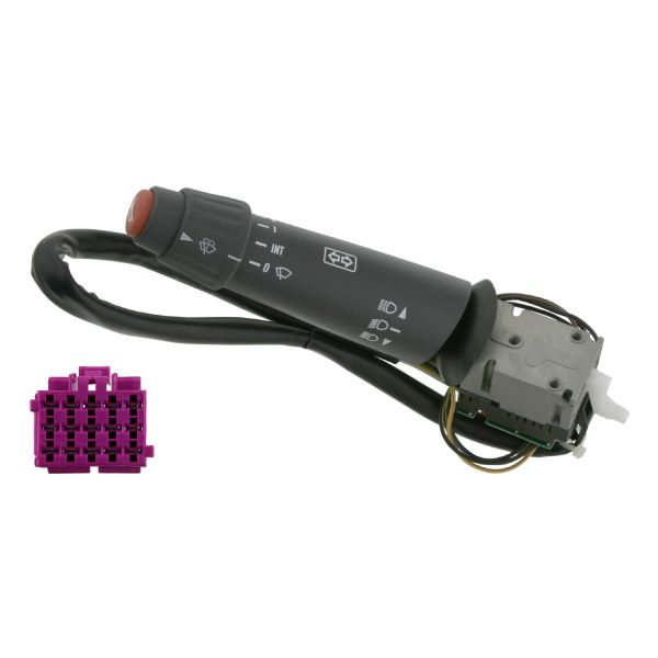 Comutator coloana directie (Claxon; Indicatorii; lumini; stergatoare, gri) potrivit MERCEDES ACTROS, ACTROS MP2 / MP3, ATEGO, ATEGO 2, AXOR, AXOR 2, CONECTO (O 345), ECONIC, O 403 01.77- [3]