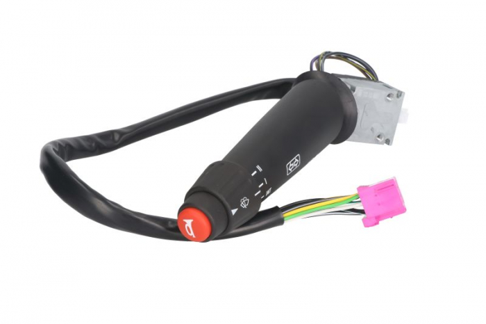 Comutator coloana directie (Claxon; Indicatorii; lumini; stergatoare, negru) potrivit MERCEDES ACTROS, ACTROS MP2 / MP3, ATEGO, ATEGO 2, AXOR, AXOR 2, CONECTO (O 345), ECONIC 01.70- [2]