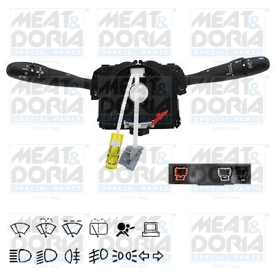 Comutator coloana directie (control computer; Indicatorii; lumini; stergatoare) potrivit CITROEN BERLINGO MULTISPACE, BERLINGO MINIVAN, JUMPY II, JUMPY III; PEUGEOT EXPERT, EXPERT TEPEE 01.07-