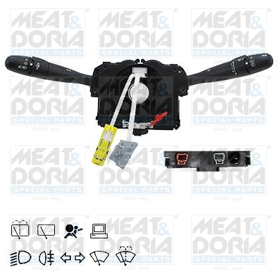 Comutator coloana directie (control computer; Indicatorii; lumini; stergatoare) potrivit CITROEN C2 07.03-09.12 [3]