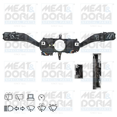 Comutator coloana directie (control computer; Indicatorii; lumini; stergatoare) potrivit SKODA RAPID; VW POLO V 03.09-05.22