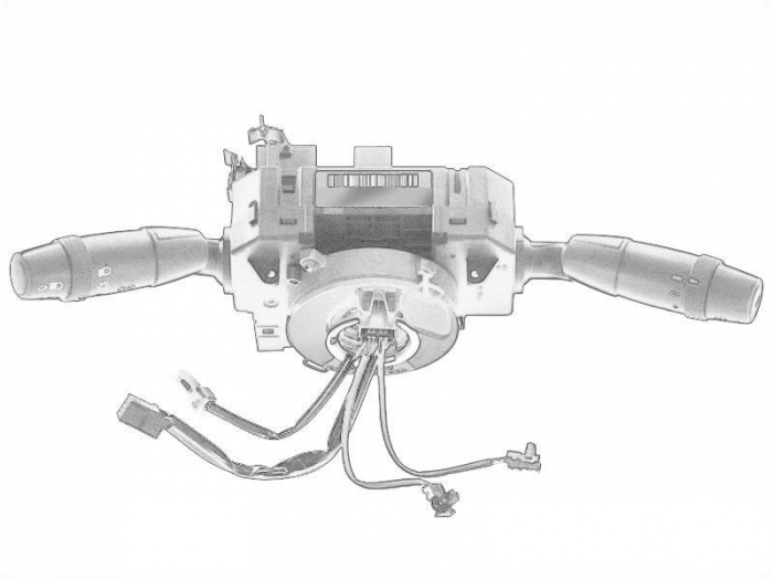 Comutator coloana directie potrivit FIAT DUCATO 2.2D-3.0D dupa 2006 - (gri; fara lumini automate ) [2]
