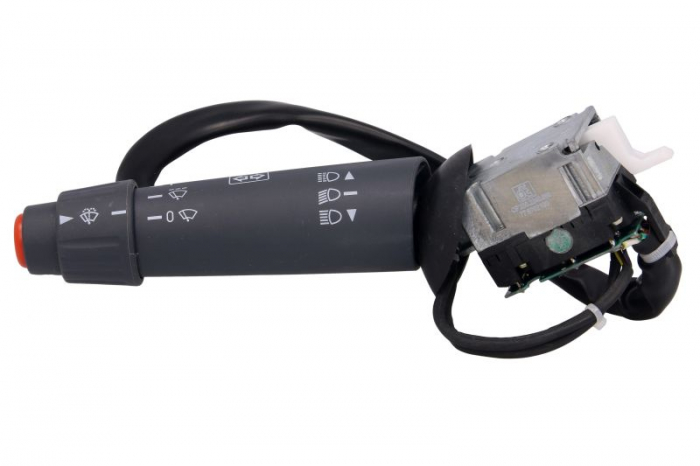 Comutator coloana directie (Indicatorii; lumini; stergatoare, gri) potrivit MERCEDES ACTROS, ACTROS MP2   MP3, ATEGO, ATEGO 2, AXOR, AXOR 2, CONECTO (O 345), ECONIC, INTEGRO (O 550) 01.55-