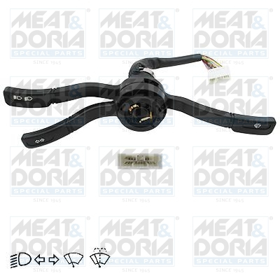 Comutator coloana directie (Indicatorii; lumini; stergatoare) potrivit CITROEN JUMPER I; FIAT DUCATO; PEUGEOT BOXER 02.94-