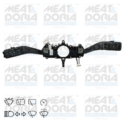 Comutator coloana directie (Indicatorii; lumini; stergatoare) potrivit SEAT ALTEA, ALTEA XL, LEON; SKODA OCTAVIA II, SUPERB II, SUPERB III, YETI; VW CADDY III, CADDY III/MINIVAN, EOS 02.04- [3]