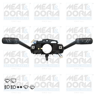 Comutator coloana directie potrivit SEAT LEON, LEON SC, LEON ST; SKODA OCTAVIA III; VW GOLF SPORTSVAN VII, GOLF VII, TIGUAN, TOURAN 08.12-