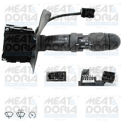Comutator coloana directie (stergatoare) potrivit IVECO DAILY III, DAILY IV 07.99-08.11