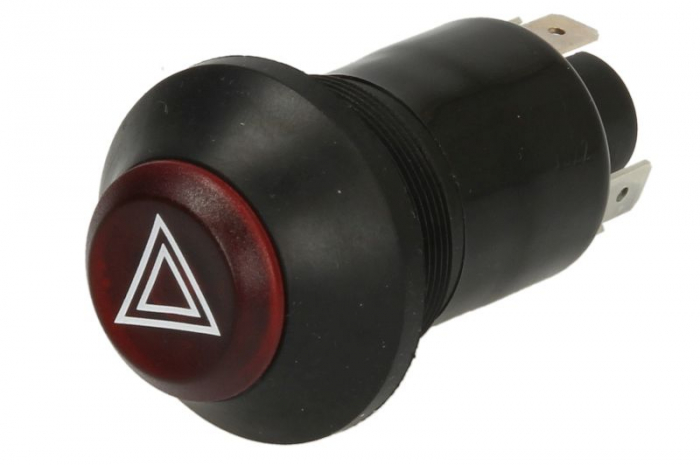 Comutator lumini avarie potrivit DEUTZ FAHR 5520, 5530, M 4030, M 4035, M 4040, M 4045, 4060, 4065 H, 4065 HTS, 4068 H, 4068 HTS, 4075 H, 4075 HTS, 4080 H, 4080 HTS, 4090 H; MASSEY FERGUSON 3615