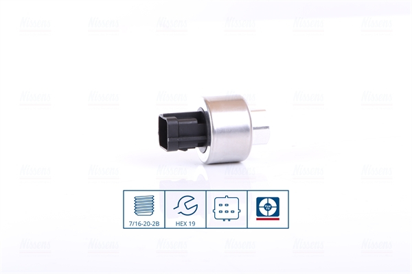 Comutator presiune aer conditionat potrivit ALFA ROMEO 145, 146, 147, 156, GT, GTV, SPIDER; FIAT BRAVA, BRAVO I, DOBLO, DOBLO MINIVAN, DUCATO, MAREA, MULTIPLA, PALIO, PUNTO 1.0-3.2 09.93-