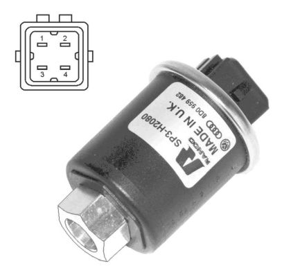 Comutator presiune aer conditionat potrivit AUDI A4 B5, A6 C5, A8 D2, ALLROAD C5; VW PASSAT B5, PASSAT B5.5 1.6-6.0 1994-2005 [2]