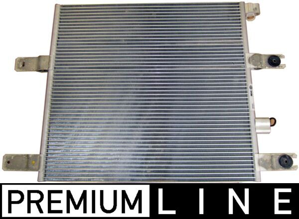 Condensator A C 500x478x16 potrivit RVI C, D; VOLVO FE, FE II 12.09-