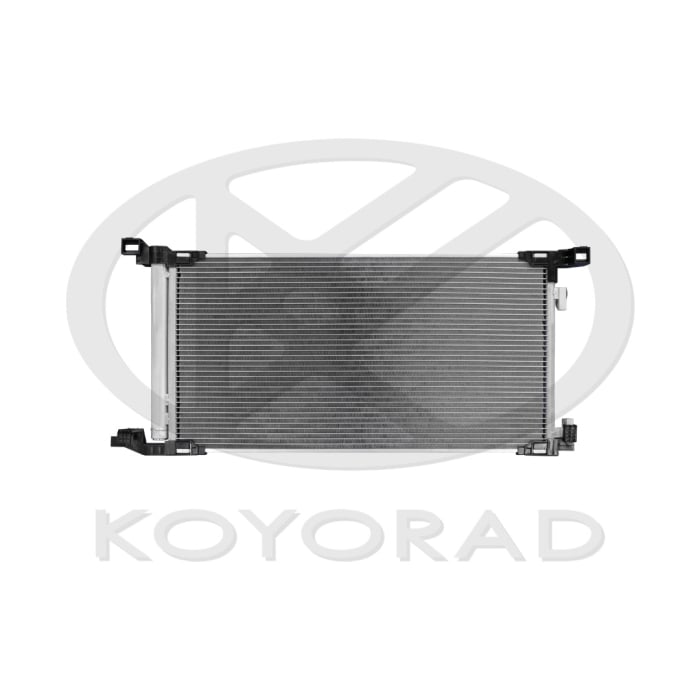 Condensator A/C cu uscator potrivit Toyota Corolla dupa 2022 - 1.8 hibrid / 2.0 hibrid, cu uscator, aluminiu, 346×671×12 mm [2]