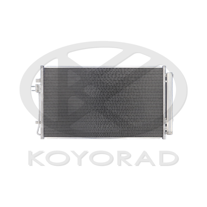 Condensator A/C potrivit Hyundai Santa Fe IV; Kia Sorento IV dupa 2021 - 2.5, aluminiu, 433×742×16 mm [3]