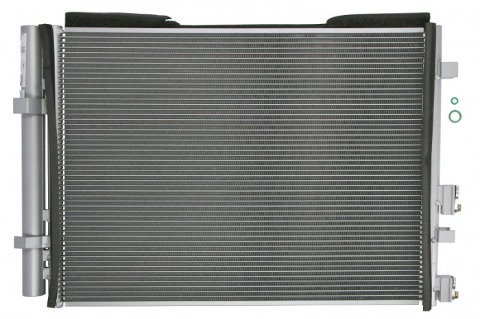 Condensator climatizare (cu uscator, element aditional) potrivit HYUNDAI I20 ACTIVE, I20 II 1.0 1.1D 1.4D 11.14-