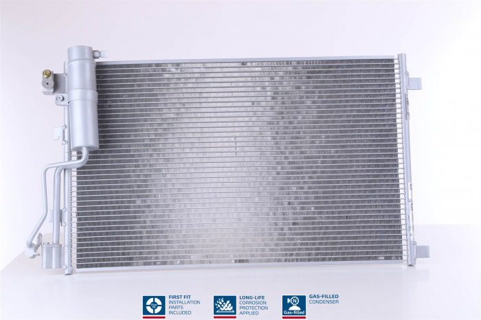 Condensator climatizare (cu uscator, element aditional) potrivit NISSAN QASHQAI I 1.5D/1.6D/2.0D 11.06-04.14 [3]