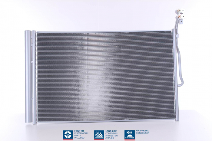Condensator climatizare (cu uscator, element aditional) potrivit PORSCHE CAYENNE; VW TOUAREG 3.0D-4.8 01.10-