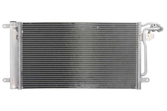 Condensator climatizare (cu uscator) potrivit AUDI A1; SEAT IBIZA IV, IBIZA IV SC, IBIZA IV ST, IBIZA IV/HATCHBACK, TOLEDO IV; SKODA FABIA II, FABIA II PRAKTIK, FABIA III, FABIA III PRAKTIK 1.0-2.0D 0 [2]