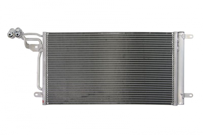 Condensator climatizare (cu uscator) potrivit AUDI A1; SEAT IBIZA IV, IBIZA IV SC, IBIZA IV ST, IBIZA IV HATCHBACK, TOLEDO IV; SKODA FABIA II, FABIA II PRAKTIK, FABIA III, FABIA III PRAKTIK 1.0-2.0D 0
