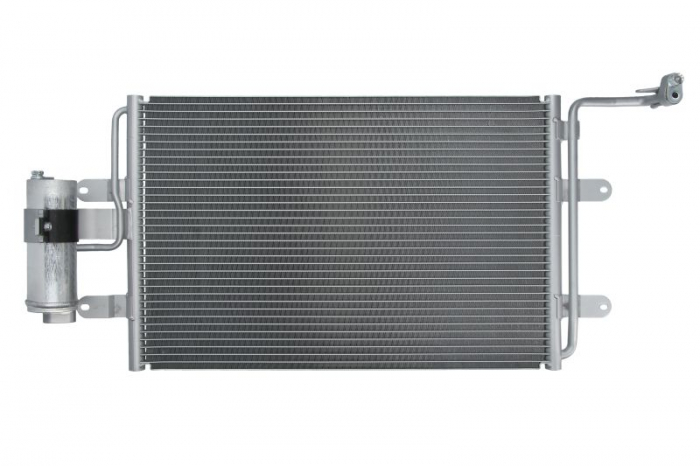 Condensator climatizare (cu uscator) potrivit AUDI A3, TT; SEAT LEON, TOLEDO II; SKODA OCTAVIA I, OCTAVIA I KOMBI; VW BORA, BORA I, GOLF IV 1.4-3.2 09.96-06.14