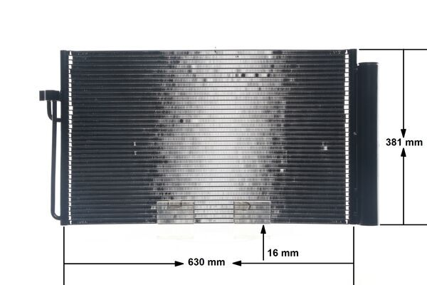 Condensator climatizare (cu uscator) potrivit BMW 5 (E39), 5 (E60), 5 (E61), 6 (E63), 6 (E64), 7 (E65, E66, E67) 2.0D-4.4D 08.98-12.10